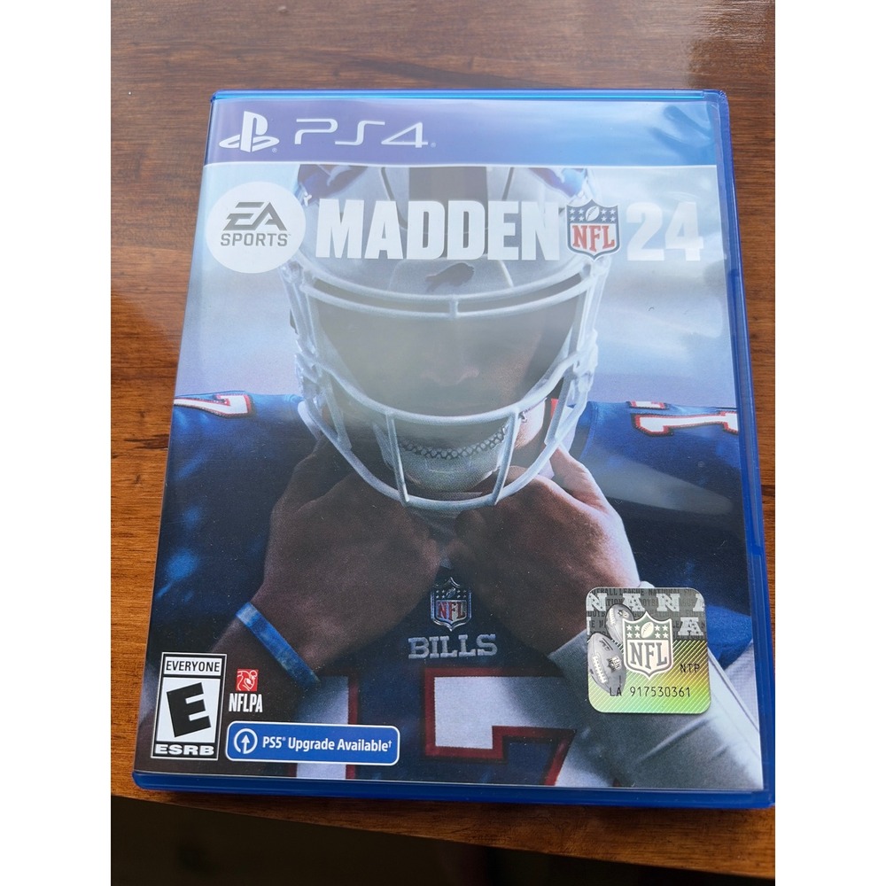 Madden NFL 24 Sony PlayStation 4 PS4 EA Sports Football Game Josh Allen Cover